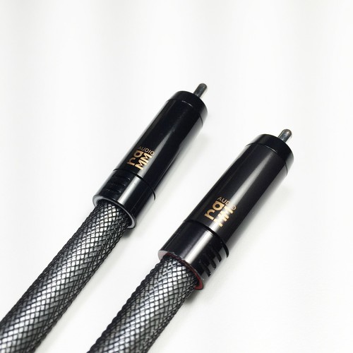 The Most Affordable! Audiophile RCA Cables with Rhodium Plugs (0.5