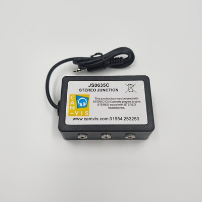 Camvis JS0635C Stereo Anschlussdose - 6 Wege Kopfhörer Splitter Musik Adapter