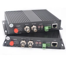 3G SDI over Fiber optic Converter -Ethernet RS485 Video Audio Optical tranceiver