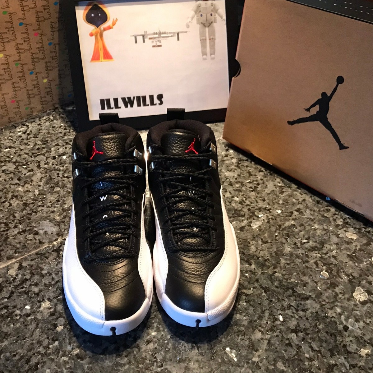 Jordan 12 playoffs 2022 brand new comes with box plus receipt Air Jordan 12 Retro  main image 2