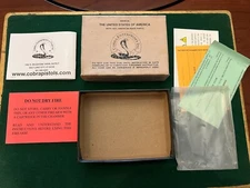 COBRA ENTERPRISES INC. CB38 PISTOL BOX AND PAPERS