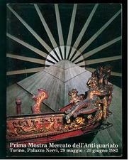 PRIMA MOSTRA MERCATO DELL'ANTIQUARIATO PROMARK 1982 TORINO PALAZZO NERVI