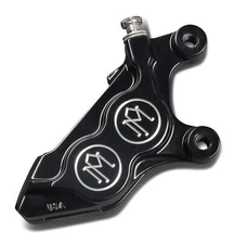 Performance Machine Contrast 4 Piston Front Left Caliper Harley M8 FL FX 17-Up