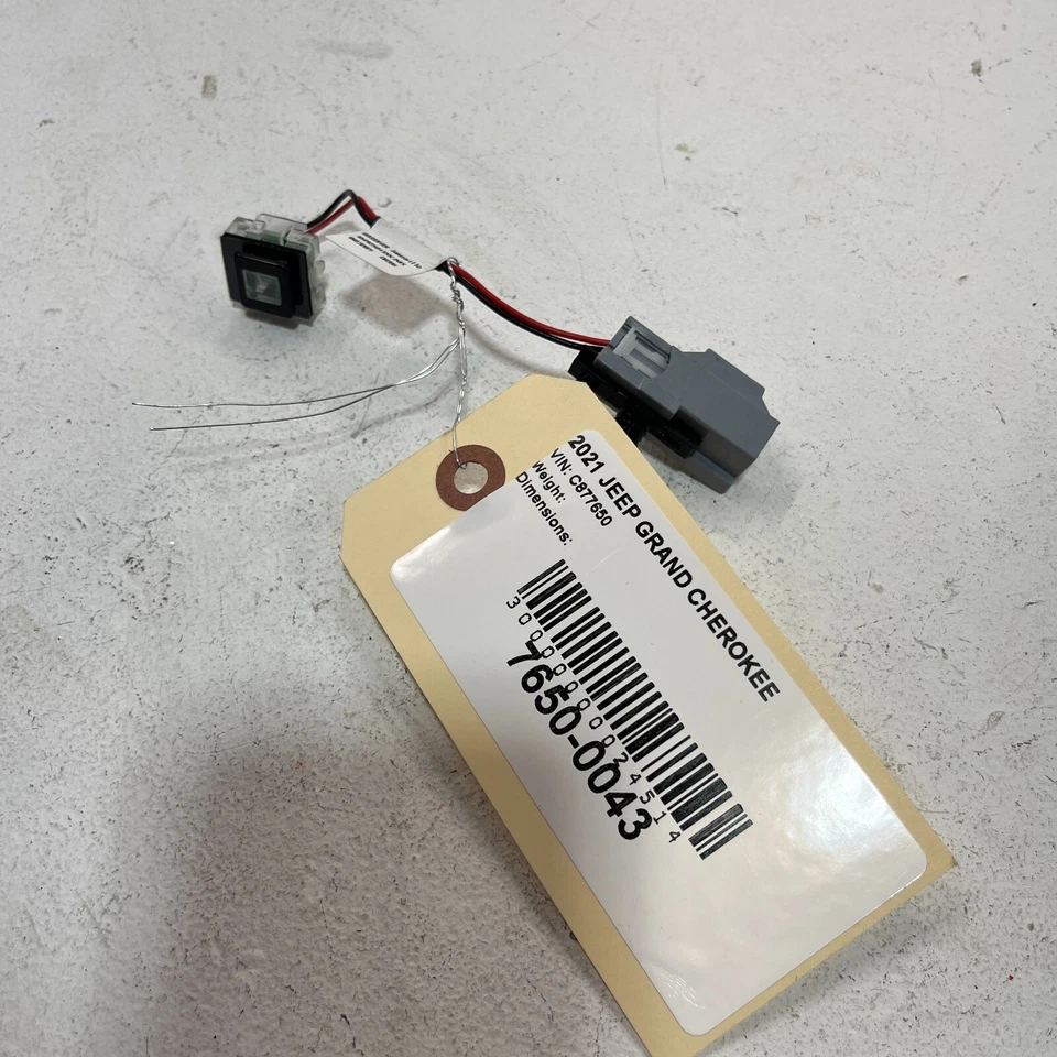 JEEP GRAND CHEROKEE 2014-2021 ПЕРЕДНЯЯ ПОД ПРИБОРНУЮ ПАНЕЛЬ ПРИБОРНОЙ ПАНЕЛИ ЛАМПА OEM - Изображение 3 из 4