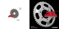 Front and Rear Steel Sprocket Kit for OffRoad YAMAHA XT225 Serow 1992-2007