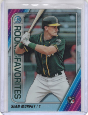 2020 Bowman - Rookie of the Year Favorites Chrome Sean Murphy #ROYF-SM (RC)