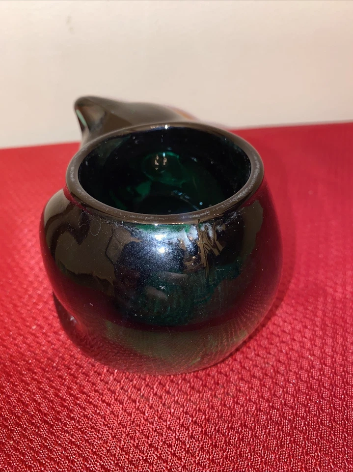 Candelabro votivo Indiana Glass Evergreen Sleeping Cat Gatito Foto 4 de 4