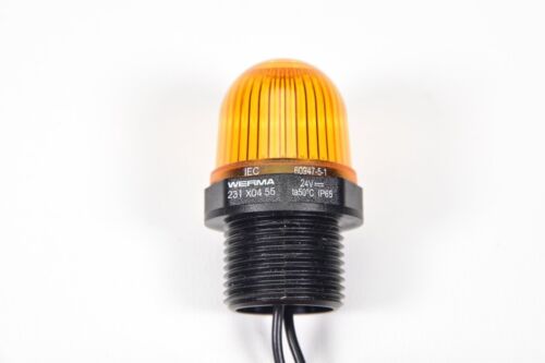 WERMA 231.X04.55, LED Perm. Leuchtfeuer Economy EM 24VDC gelb - Bild 7 von 8
