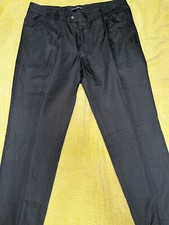 Mens vintage dolce & gabbana dress pants (Black cotton/silk)