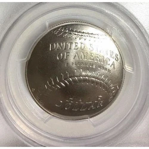 2014 D Baseball Hall of Fame Half Dollar PCGS MS70 ***Rev Tye's*** #413963 - Image 4 of 4