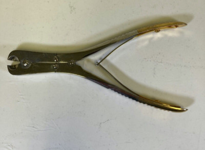 Innovative Surgical Instruments ISI Titanium Double Action Flush Cutter 7.5''