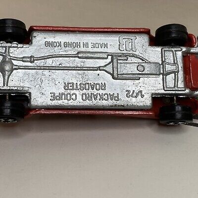 Zylmex Zee Toys Packard Coupe Roadster w/Silver Metal Base