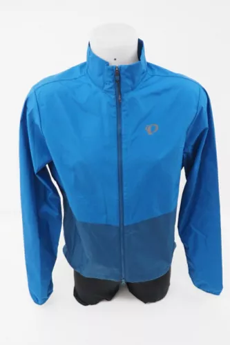 NEW! Pearl Izumi Quest Barrier Cycling Wind Jacket Men's Medium Blue