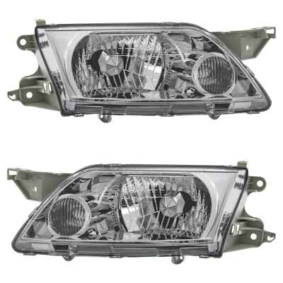 Halogen Scheinwerfer Set links & rechts Hauptscheinwerfer H4 für Mazda Premacy