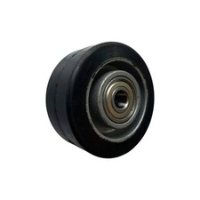 Wiko Gummirad Transportrollen  100mm Räder Rollen Elastik-Vollgummirad Rad