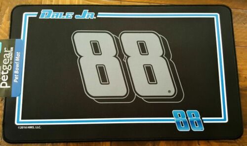 NEW NASCAR DOG CAT NEOPRENE BOWL MAT OR PLACEMAT LICENSED CHOOSE DRIVER - Picture 3 of 7