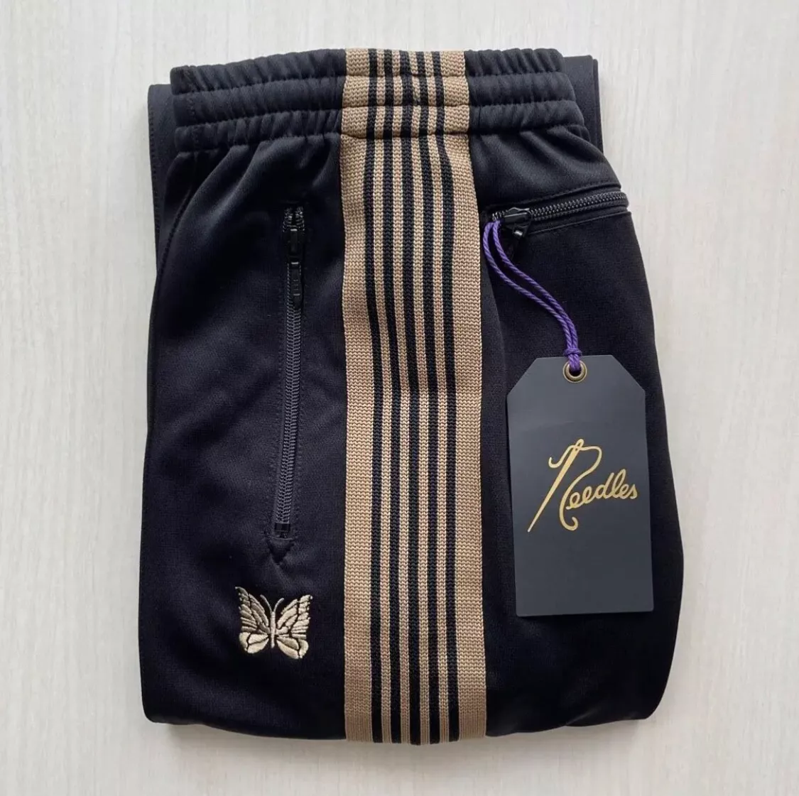 Needles track pants XS black