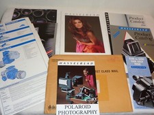 Hasselblad Camera Booklet Catalog 1987 1990 Specifications Papers Lot - 12 Items
