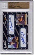 Stephen Drew * Jon Zeringue * Autograph Rookie Auto RC BGS 1/2