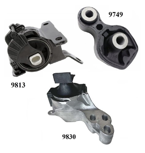Montaje de motor y transmisión 3 piezas compatible con Mazda CX-9 2016-2023 2,5 L - Imagen 2 de 5