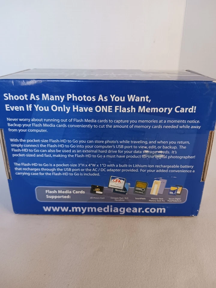 Media Gear Portable Flash HD to Go 30 GB - Image 3 of 4