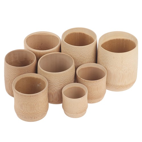 Natural Water Tea Beer Bamboo Carved Cup Coffee Juice Milk Drinking Mug Hot Cup' - Picture 12 of 13