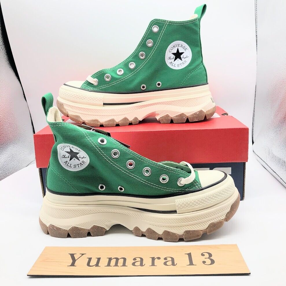 Converse All Star Trekwave Z Hi Butter White Green 2colors Converse All Star Trekwave Z Hi Butter White Green 2colors