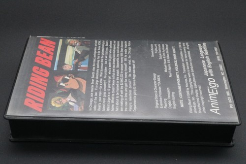 Riding Bean (VHS, 1990) Gunsmith Cats AnimEigo Japanese w/ English Subs Anime - Picture 4 of 8