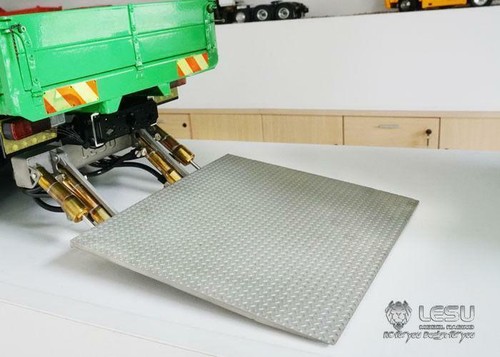 LESU Metal Hydraulic Tail Plate Lifting Board RC Truck 1/14 Tractor for Tamiye - 第 1/5 張圖片