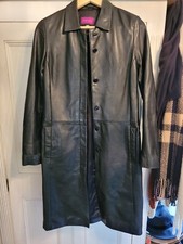 Vintage Therapy Leather Jacket Size 10 ☆ Free Uk Mainland Postage
