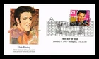 DR JIM STAMPS US COVER ELVIS PRESLEY LEGENDS OF MUSIC FDC FLEETWOOD CACHET
