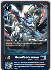 AeroVeedramon Rare Starter Deck 08: Ulforce Veedramon Foil ST8-08 R NM