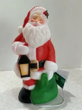Lighted Plastic Santa. Home By Riteaid. New With Tags. 12” Tall. Christmas