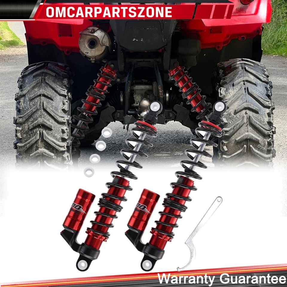 Amortiguadores de aire traseros etapa 3 para vehículo todo terreno Honda Foreman Rubicon 500 TRX500 01-14 Foto 3 de 4