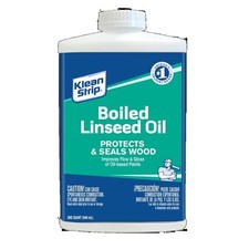 Boiled Linseed Oil Quart Quick Drying Wood Finish Sealer