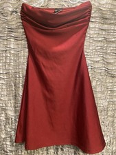 Windsor Mini Strapless Scarlet Dress Size XS