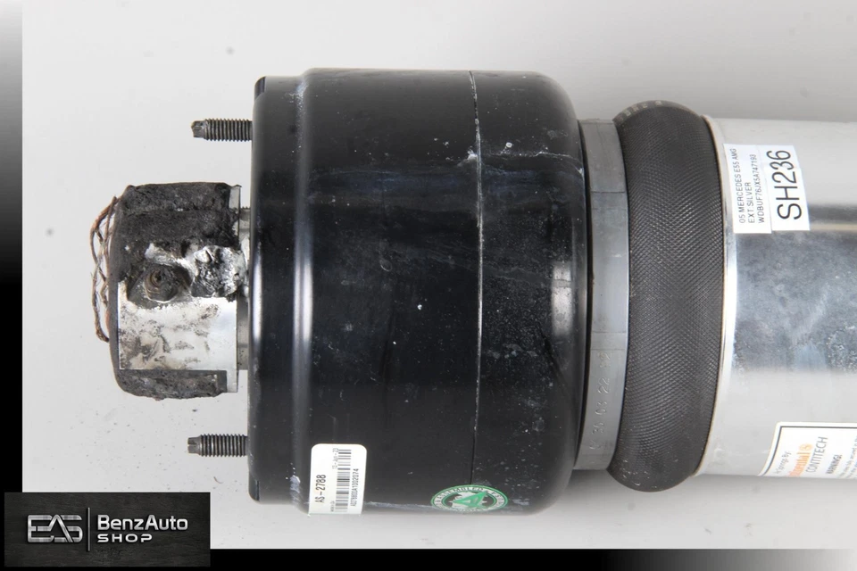 Amortiguador delantero izquierdo mercedes w211 e55 amg puntal airmatic arnott as-2788 *quemado Foto 3 de 4