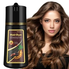 Instant Coffee Hair Dye Shampoo 3 in 1 - Color for Women Men,16.90 Fl Oz ,Lon...