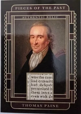 Pieces Of The Past Thomas Paine Authentic Relic #SR-TP