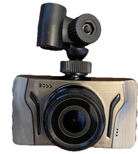 Boss BCAM50 3in LCD Screen With 8GB SD Card Vehicle Dash DVR System Tested