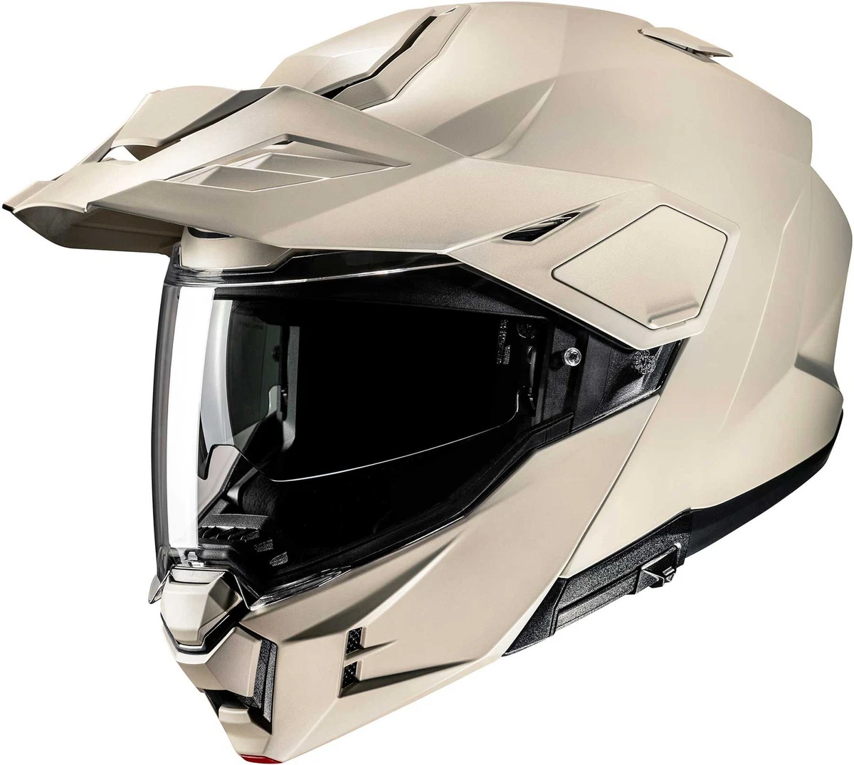 cream colored motorcycle helmet By City Roadster II Matt Gray Motorbike and a multi Hedonist Creme | Open Face