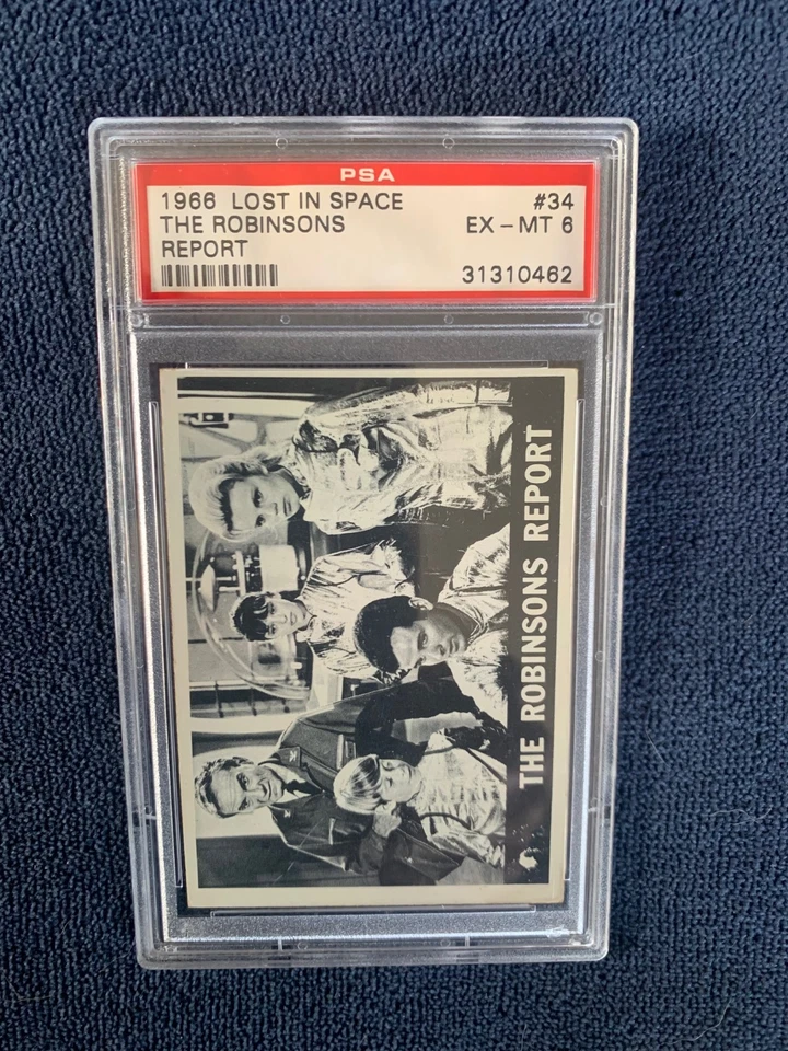 Vintage 1966 Lost In Space #34 The Robinsons Report PSA 6 Ex-Mint - Image 2 of 4