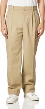 Red Kap Men's Executive Double Pleated Twill Work Slacks 3W x 32L