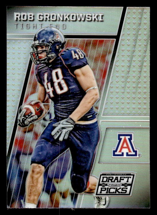 Rob Gronkowski 2016 Panini Prizm Collegiate Draft Picks Silver #85 Arizona ESE