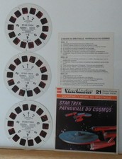 1968 Star Trek CANADIAN B499-C GAF View-Master 3 Reel Complete Set, Omega Glory