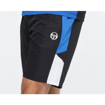 NWT Sergio Tacchini EQUILATERO PL Mens Mesh Lined Tennis Shorts Size XL