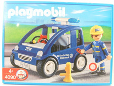 Playmobil THW Vorausfahrzeug 4090 Neu & OVP Technisches Hilfswerk Smart Auto
