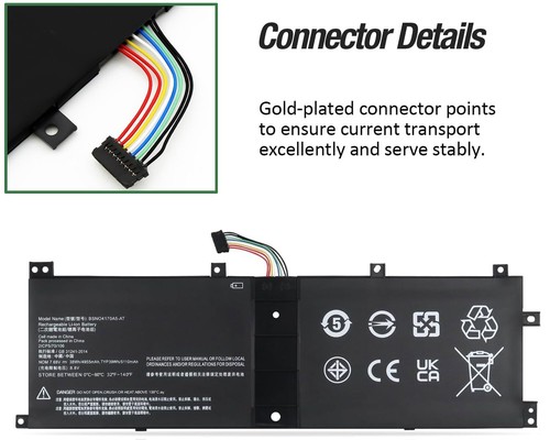 BSNO4170A5-AT Batterie pour Lenovo Ideapad Miix 510-12ISK 510-12IKB 520-12IKB - Photo 5/5