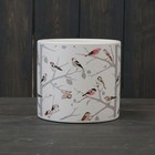 Garden Birds Decorative Ceramic Indoor Plant Pot - Satchville Pot Cover NEW