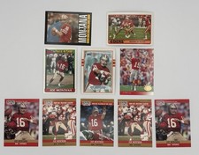Joe Montana 49ers Chiefs Football Card Lot Topps Pro Set Upper Deck Vintage NFL 